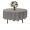 90 Inch Round Tablecloth Polyester Poplin Wrinkle Resistant Stain Resistant
